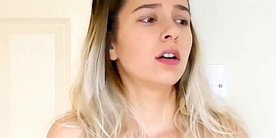 Big Boobs Blonde Stepdaughter Fucked And Creampied