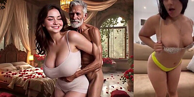 Older guy drills the college girl