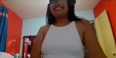 Mexican Slut Sucks Her Sister's Boyfriend