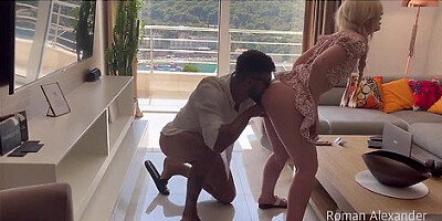 Petite Blonde Fucked On Vacation Until Her Legs Stopped Working