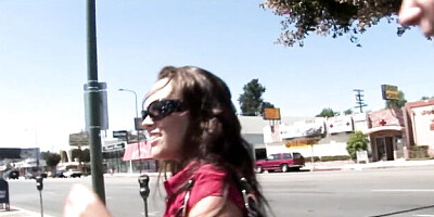 Kristina and Dane's brunette action