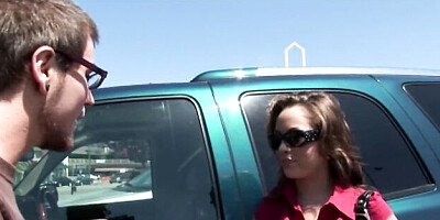 Kristina and Dane's brunette action