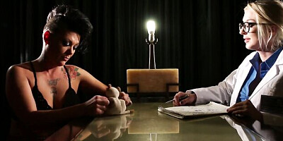 Jezebelle Bond and Leya Falcon's double penetration trailer by PUBA