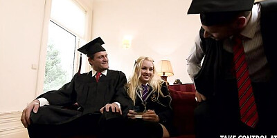 Rosy Tiffany and Samantha's gaping action