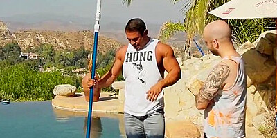 Draven Navarro And Zoey Foxx - Pool Boy Hunk Shared With Boss & Curvy Wife