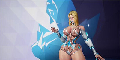 Marvel Rivals - Clock And Dagger Basic Costume Huge Ass And Boobs Thicc Nude Mod