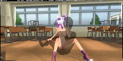 3d Hentai Schoolgirl In Pink Turned Me On With Dirty Talk And Allowed Me To Cum In Pussy