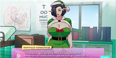Heroes University H - Xmas Present From The Busty Nurse (9)
