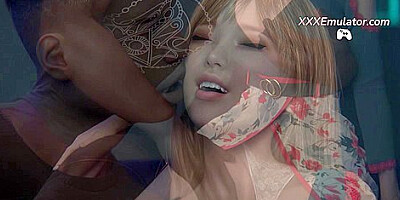 Petite Asian Cheating Wife Gets Destroyed By BBC in the Club (3D)
