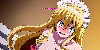Blonde maid serves creamy morning ride in vintage uniform ⋆ Exclusive Hentai