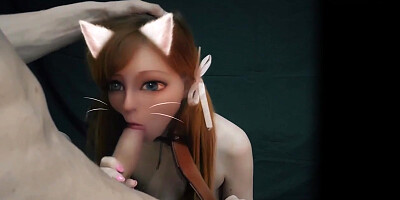 Anime porn in real life. Hairy cat nymph waifu deep throat