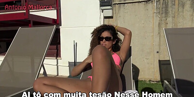 Antonio Mallorca In Brazilian Cheating Wife Gets Fucked By The Swimming Pool Cleaner