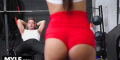 Milf Enjoys Teasing Guys While Working Out, Catching Studs Staring At Her, & Having Fun Of Her Own