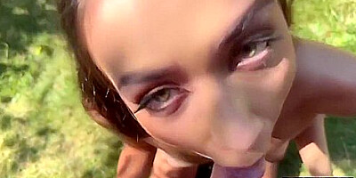 George Fucked Hard A Young Unfaithful Wife In The Bushes - George Uhl