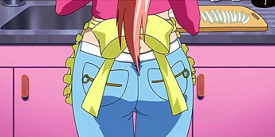 Busty Newlywed Likes Her Husband Sucking Her Tits And Fucking Her In Missionary - Hentai Anime