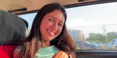 Put a Russian Student in a Car , Took Her to the Forest and Fucked Her