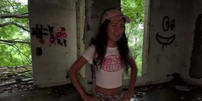 Picked Up Girl Who was Lost in the Forest and Fucked in Abandoned House