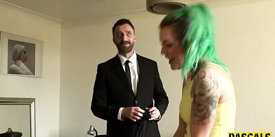 Aphrodisiac Pascal White and Phoenix Madina at alternative scene