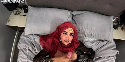 Hijabi Aaliyah Yasin gets Caught by Her Husband's Best Friend