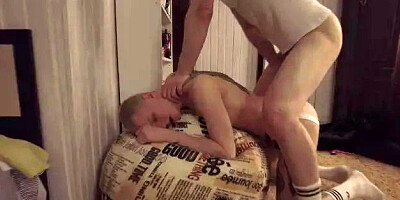 Fucked Hard and Cummed by Stepbrother Dominating