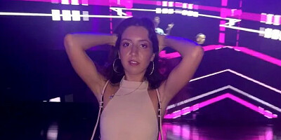 Picked Up a Student and Fucked Her in all Holes in the Toilet of a Night Club