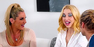 Kayla Paige And Chloe Cherry - Chloe Has Intimate Massage With Strangers