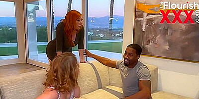 Isiah Maxwell, Lauren Phillips And Ginger Grey In Two Redheads One Turned Cuck