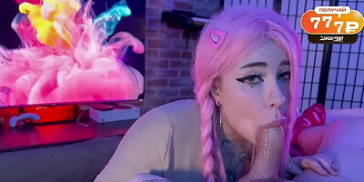 Hard and Deep Fucking in the Mouth of a Teen Girl