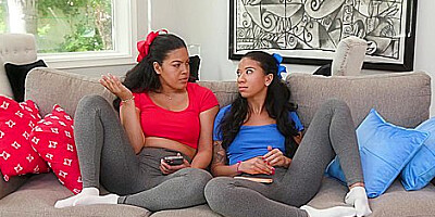 Maya Farrell And Ameena Green - Incredible Sex Video Interracial Craziest