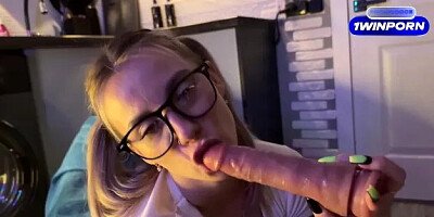 A Slutty Schoolgirl Dreams of a Real Dick