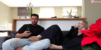 I'm on the Phone with My Lover, while His Best Friend Fucks Me on Doggystyle ...
