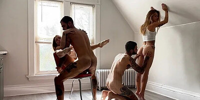 Really Hot Real State Agent Fucks Me after the Open House
