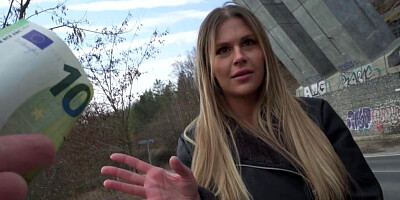 Zlata Shinefucked in point of view for a lot of cash