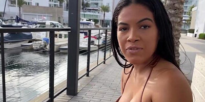 BJ Raw: Latina Maya Farrell rimming