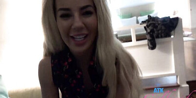 Foot fetish porn with angelic Bella Rose from ATK Girlfriends