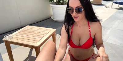Stepson Fucked Sexy Stepmom while Father was not at Home