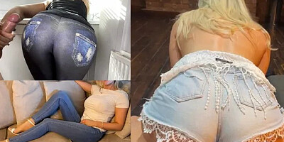 Teasing and Grinding in Denim Jeans Compilation - Part 1