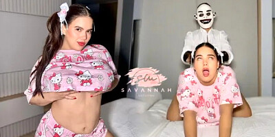 Scary Porn Movie: Bbw Teen gets Fucked Hard by Crazy Butcher on Halloween Night-
