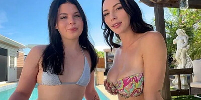 Cute Lesbian Step Sister Sex Vacation ~ Lola Valentine ~ Indica Marie ~