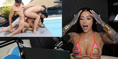 Yasmina Khan, Porn Asmr Reaction, Interracial 4some , Wild Outdoor Anal Fuck ...