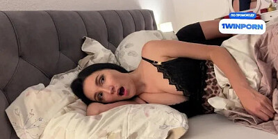 Lonely Stepmother Invites to Share Her Bed