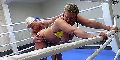 Wrestling With Katie Fox And Maisie Lewis