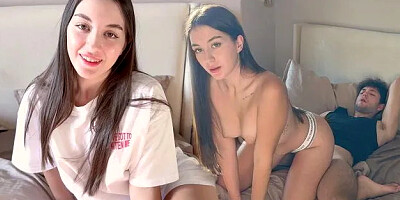 I Caught My Big Ass Step Sister Masturbating and Suddenly We Fucked but I Cum...