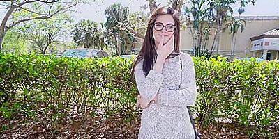 Cute Brunette Teen 18+ Gets Picked Up, Fucked, And Discarded