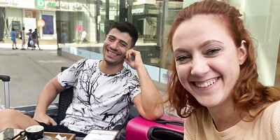 Rocking Michaela Isizzu and Dave Candle at big tits clip