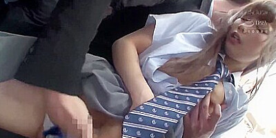 Asian Bus Gropping