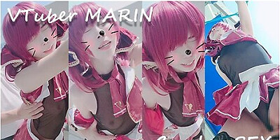 Vtuber Houshou Marin Series Preview Standing Doggy If A Lot Of Ill Post The Full Story