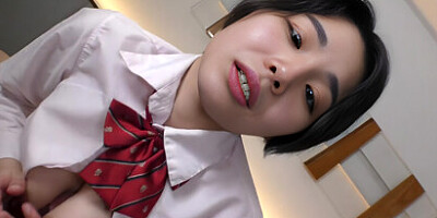 Creampie Impregnated By Boyish Slender Big Breasts That Make You Feel Embarrassed For The First Time