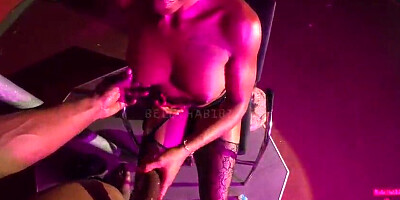 Rookie ebony teenie Stripper Bj's & Pokes Manager for Placement – Gets Pointy Cupcakes Covered in Super hot Spunk!! (Utter ON MEMBERSHIP)
