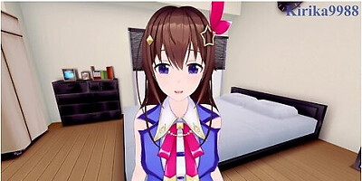 We Have Intense Sex In The Bedroom. - Hololive Vtuber Pov Hentai